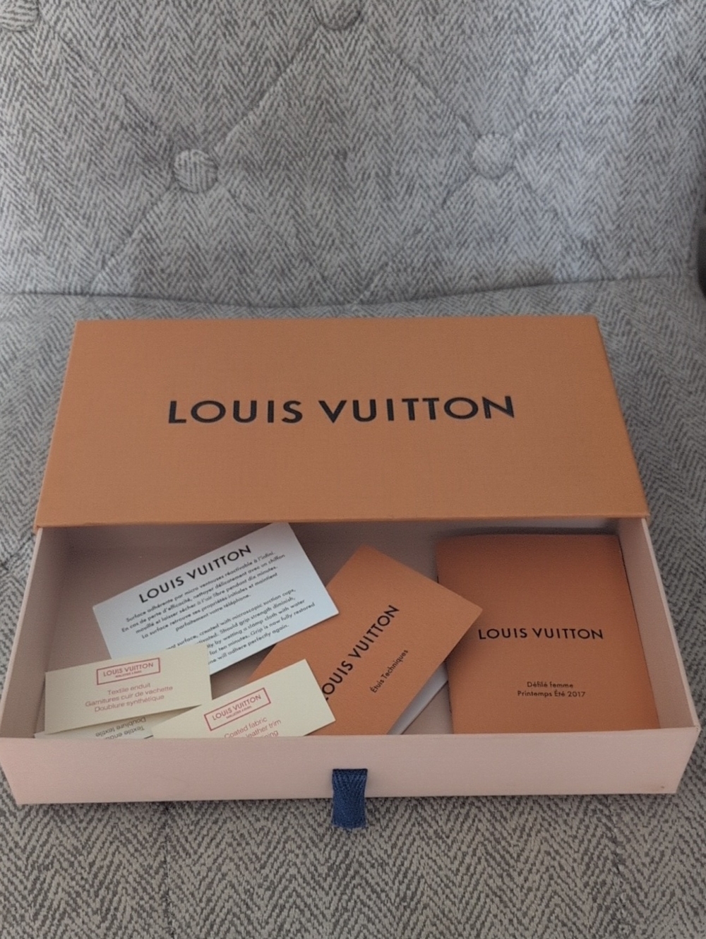 Louis Vuitton Box and Documentation Set